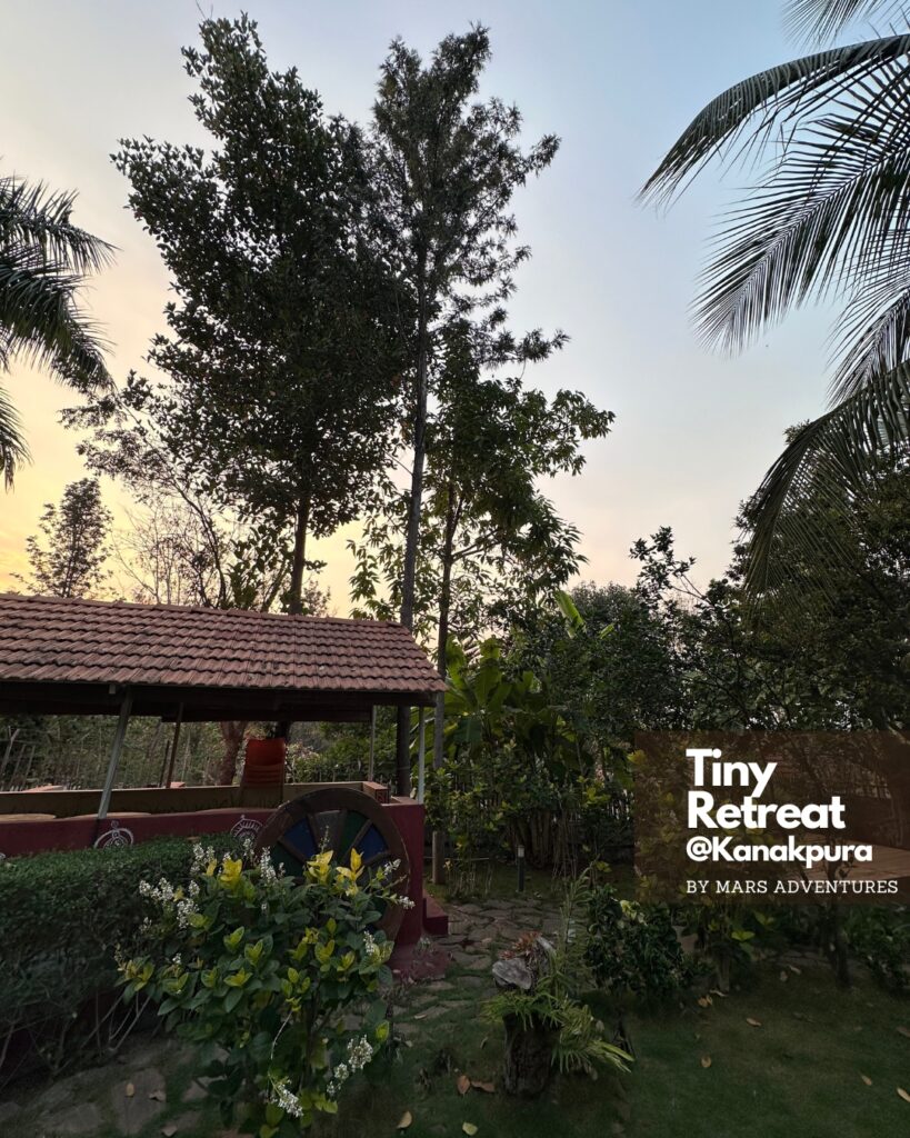 Evening at Tiny Retreat Kanakapura